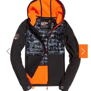 Mountain Soft Shell Hybrid Superdry Jacket